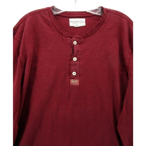 Ralph Lauren Denim & Supply Shirt XXL Henley Pullover T Tee Preppy Logo - Picture 2 of 10